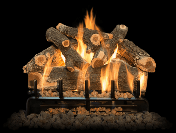 24" Virginiana Decorative Gas Logs and Burner For Use With MFP39 | Mason-Lite
