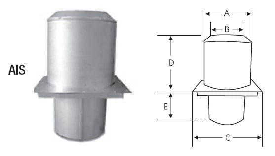 Selkirk - 6" to 10" Retro-Fit Attic Insulation Shield (Ultra Temp)