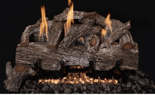 48" Jumbo Virginiana Decorative Gas Logs and Burner for use with MFP63 | Mason-Lite