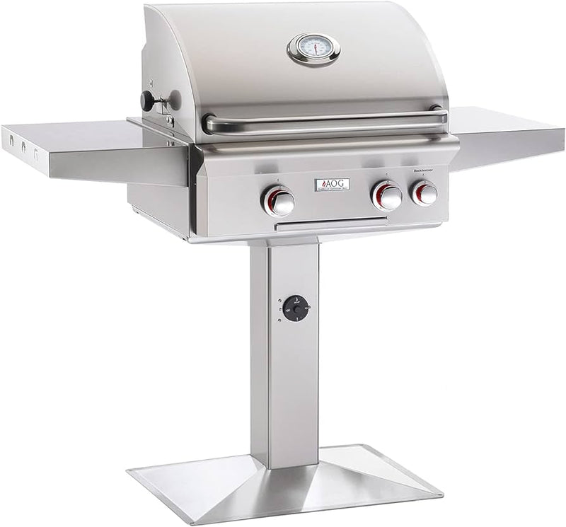 American Outdoor Grill - 24" In-Grind Post Base