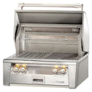 Alfresco 30" Built-In Stainless Steel Gas Grill with Rotisserie & Smoker System