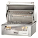 Alfresco 30-Inch Built-in Stainless Steel Gas Grill with Rotisserie, Sear Zone & Smoker System