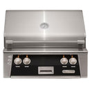 Alfresco 30" Jet Black Built-In Gas Grill with Rotisserie, Sear Zone & Smoker System