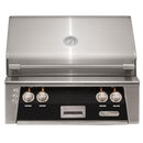 Alfresco 30" Jet Black Built-In Gas Grill with Rotisserie & Smoker Drawer