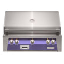 Alfresco 36" Blue Lilac Built-In Gas Grill with Rotisserie, Sear Zone & Signature Smoker

