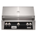 Alfresco 36" Jet Black Built-In Gas Grill with Sear Zone, Rotisserie & Smoker System

