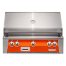 Alfresco 36" Luminous Orange Built-In Gas Grill with Sear Zone, Rotisserie & Signature Smoker System

