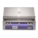 Alfresco 36" Blue Lilac Built-In Gas Grill with Rotisserie & Smoker System

