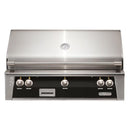 Alfresco 42" Jet Black Built-In Gas Grill with Sear Zone, Rotisserie & Smoker System

