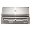 Alfresco 42" Signal Gray Built-In Gas Grill with Rotisserie, Sear Zone & Smoker

