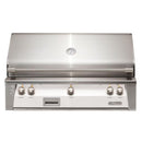 Alfresco 42" Signal White Built-In Gas Grill with Rotisserie, Sear Zone & Smoker System