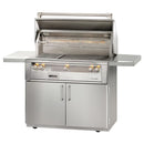 Alfresco 42" Freestanding Stainless Steel Gas Grill with Sear Zone, Rotisserie & Smoker System

