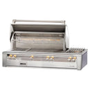 Alfresco 56-Inch Deluxe Built-in Stainless Steel Gas Grill with Rotisserie, Sear Zone & Side Burner