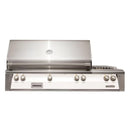 Alfresco 56" Deluxe Built-In Gas Grill with Rotisserie & Side Burner in Matte Signal White