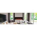 Amantii Tru-View XL XT 60" Three-Sided Electric Fireplace for Indoor or Outdoor Use