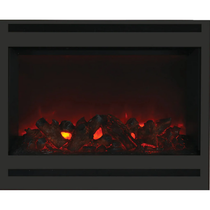 Amantii - Decorative Steel Surround for 31" Zero Clearance Electric Fireplace