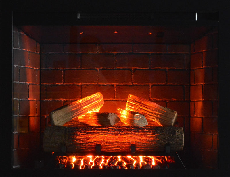 Amantii Fire & Ice Classic Edition 33" Built-In Electric Fireplace Insert with WiFi and Realistic Flame Effects