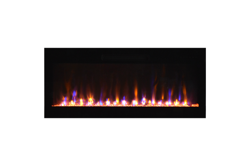 Amantii Fire & Ice Evolution 60" WiFi-Enabled Linear Wall-Mount Electric Fireplace