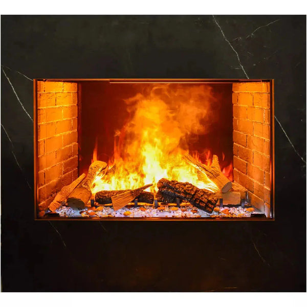 Amantii Signature Series 38" Built-In Electric Fireplace with Optimyst® Mist Flame & Bluetooth Audio