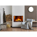 Amantii Signature Series Traditional 38" Built-in Electric Fireplace with Optimyst Mist Flames and Rustic Media Kit