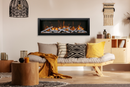 Amantii Symmetry Bespoke 100" Smart Electric Fireplace – Indoor/Outdoor Built-In with Bluetooth & Crackling Sound