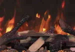 Amantii Symmetry Lumina 50" Smart Electric Fireplace with Front Vent Heat for Indoor/Outdoor Built-in Installation