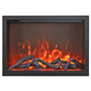 Amantii TRD Bespoke 33" Traditional Electric Fireplace Insert for Indoor/Outdoor Use