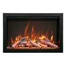 Amantii TRD Bespoke 33" Traditional Electric Fireplace Insert for Indoor/Outdoor Use