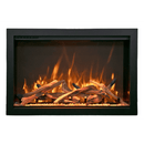 Amantii TRD Bespoke 33" Traditional Electric Fireplace Insert for Indoor/Outdoor Use