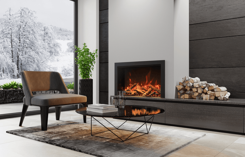 Amantii TRD-48 Traditional Indoor 48 Inch Built-In Electric Fireplace