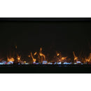 Amantii Tru View Bespoke 45" Three-Sided Indoor/Outdoor Electric Fireplace with Smart Controls