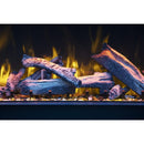 Amantii Tru View Bespoke 45" Three-Sided Indoor/Outdoor Electric Fireplace with Smart Controls