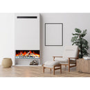 Amantii Tru View Bespoke 45" Three-Sided Indoor/Outdoor Electric Fireplace with Smart Controls