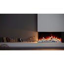 Amantii Tru View Bespoke 55" Three-Sided Indoor/Outdoor Electric Fireplace with Smart Control and Bluetooth