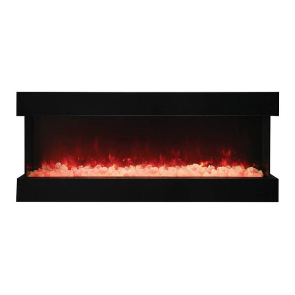 Amantii Tru-View XL Deep 60" Three-Sided Electric Fireplace for Indoor or Outdoor Installations