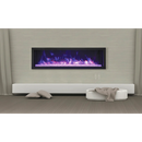 Remii 102735-XS Extra Slim 35 inch Built-in Indoor Outdoor Electric Fireplace