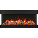 Remii 40-BAY-SLIM Indoor/Outdoor 40 inch 3 Sided Electric Fireplace
