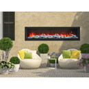 Remii 102745-XS Extra Slim 45 inch Built-in Indoor Outdoor Electric Fireplace