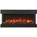 Remii 50-BAY-SLIM Indoor/Outdoor 50 inch 3 Sided Electric Fireplace