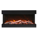Remii 50-BAY-SLIM Indoor/Outdoor 50 inch 3 Sided Electric Fireplace