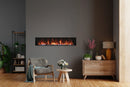 Amantii Remii 65 inch WM-SLIM-65 Smart Indoor Extra Slim Wall Mount Electric Fireplace