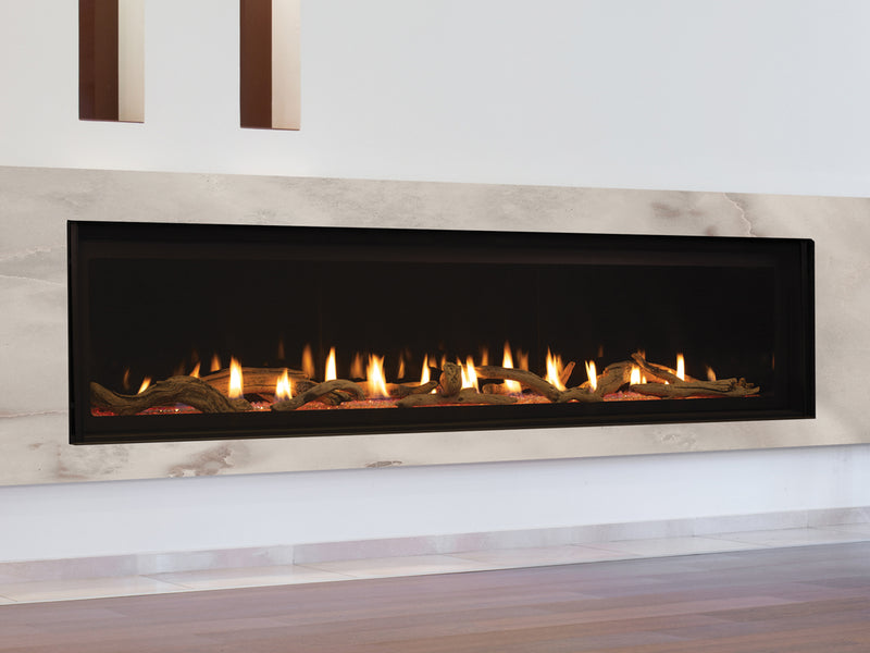 Astria Allume DLX - 48 inch Linear Direct-Vent Gas Fireplace | Electronic Ignition