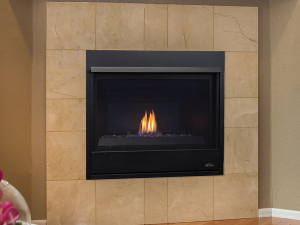 Astria Aries - 33 inch Contemporary Elec Direct-Vent Gas Fireplace