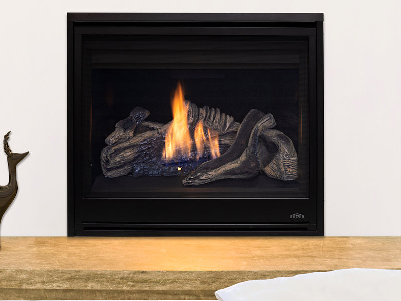 Astria Scorpio - 35 inch Contemporary Direct-Vent Gas Fireplace