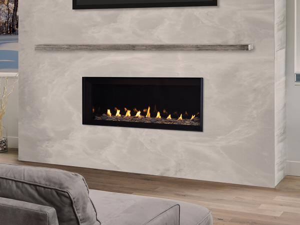 Astria Omega DLX - 48 inch Linear Vent-Free Gas Fireplace |  Lights, Elec Ignition