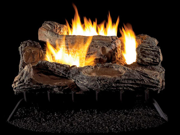 Astria Multi-Sided - 27 inch Vent-Free Logs System | Millivolt, Multi-Sided, Burner and Log