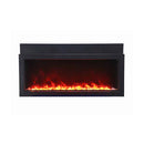 Amantii Panorama Extra Slim 50 Inch Smart Indoor or Outdoor Linear Electric Fireplace