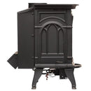 Breckwell BH23 26" Freestanding Black Cast Iron Natural Gas Stove with Proflame 2 and Logs