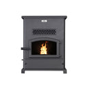 Breckwell BIG E 33" Freestanding Pellet Stove – 140 lb Hopper Capacity, 3-Day Burn Time
