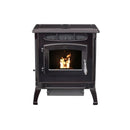 Breckwell Classic Cast 42,000 BTU Pellet Stove – 25" Black Enamel Freestanding Model with Ignitor